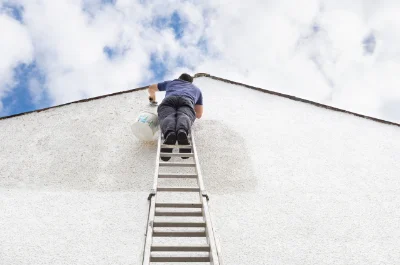 Peinture extérieure au Pas-Saint-l'Homer — façades et ravalement